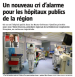 Un nouveau cri d’alarme pour les hôpitaux publics de la région