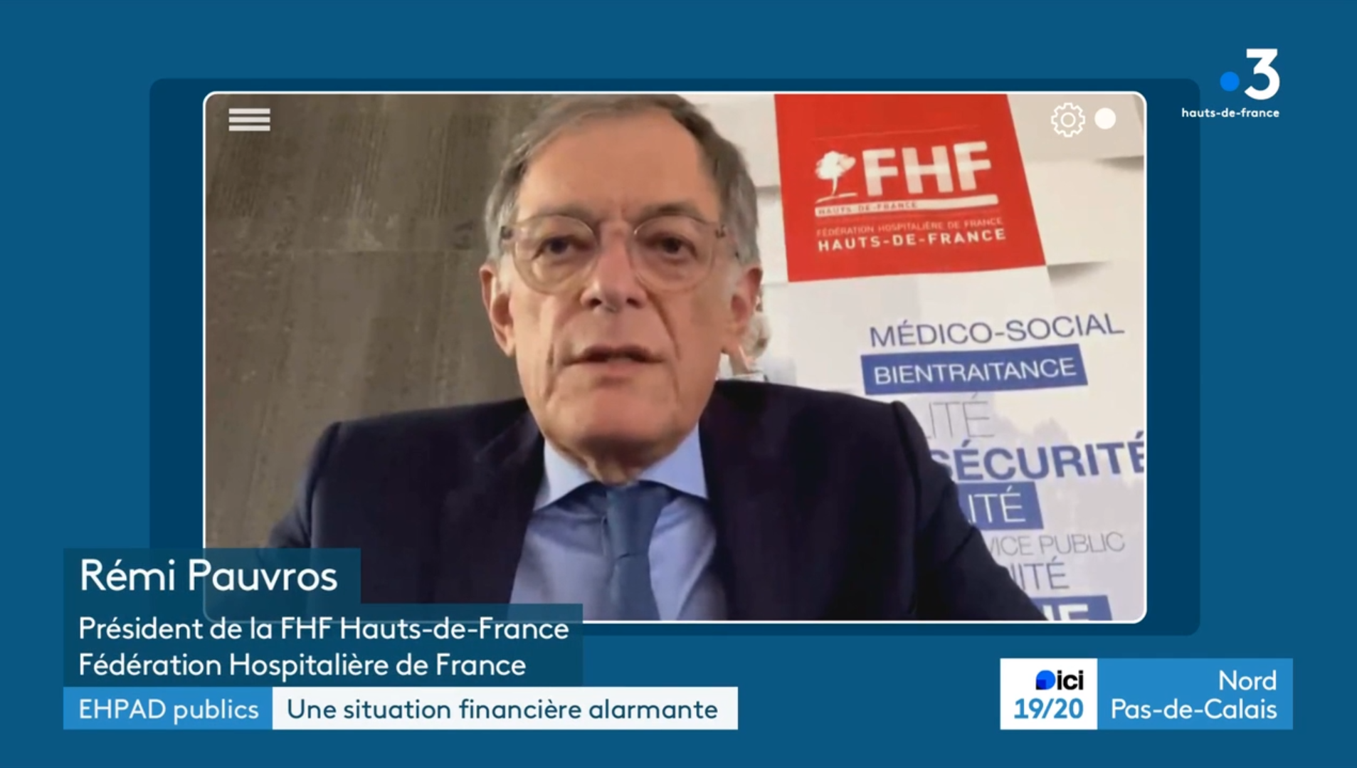 EHPAD publics : une situation financière alarmante – France 3 Hauts-de-France
