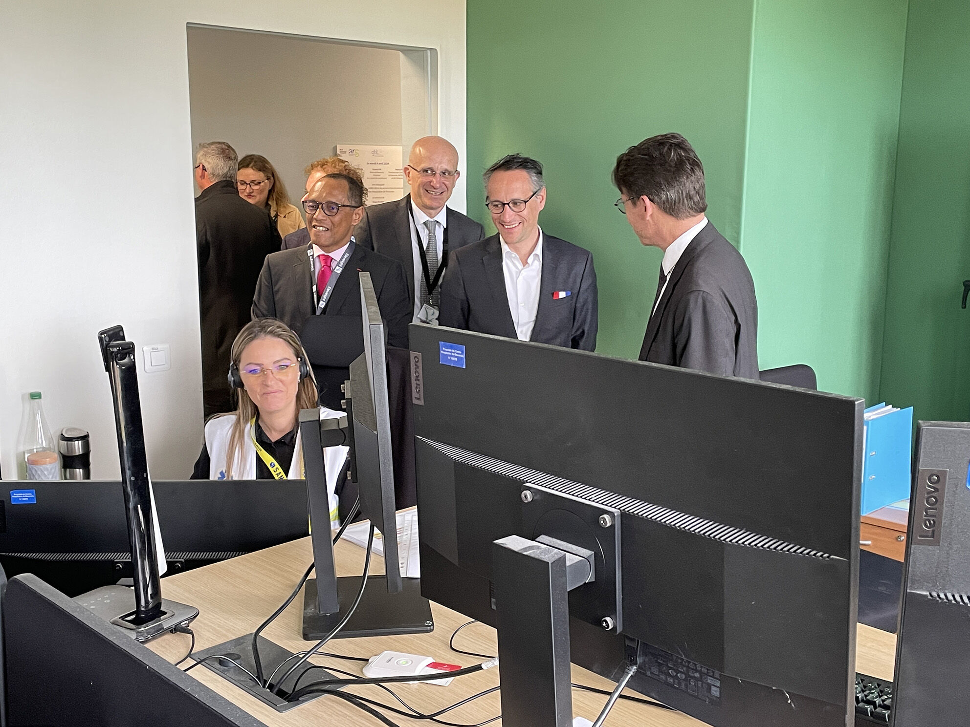 Inauguration des nouveaux locaux du SAMU 60, du SAS et des Urgences du CH Beauvais