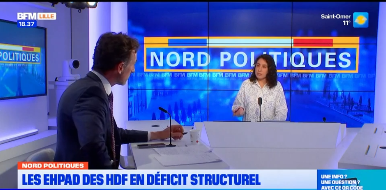 Situation des EHPAD publics dans la région : Frédéric Chéreau et Fabien Petit invités de Nord Politiques – BFM Grand Lille/Grand Littoral